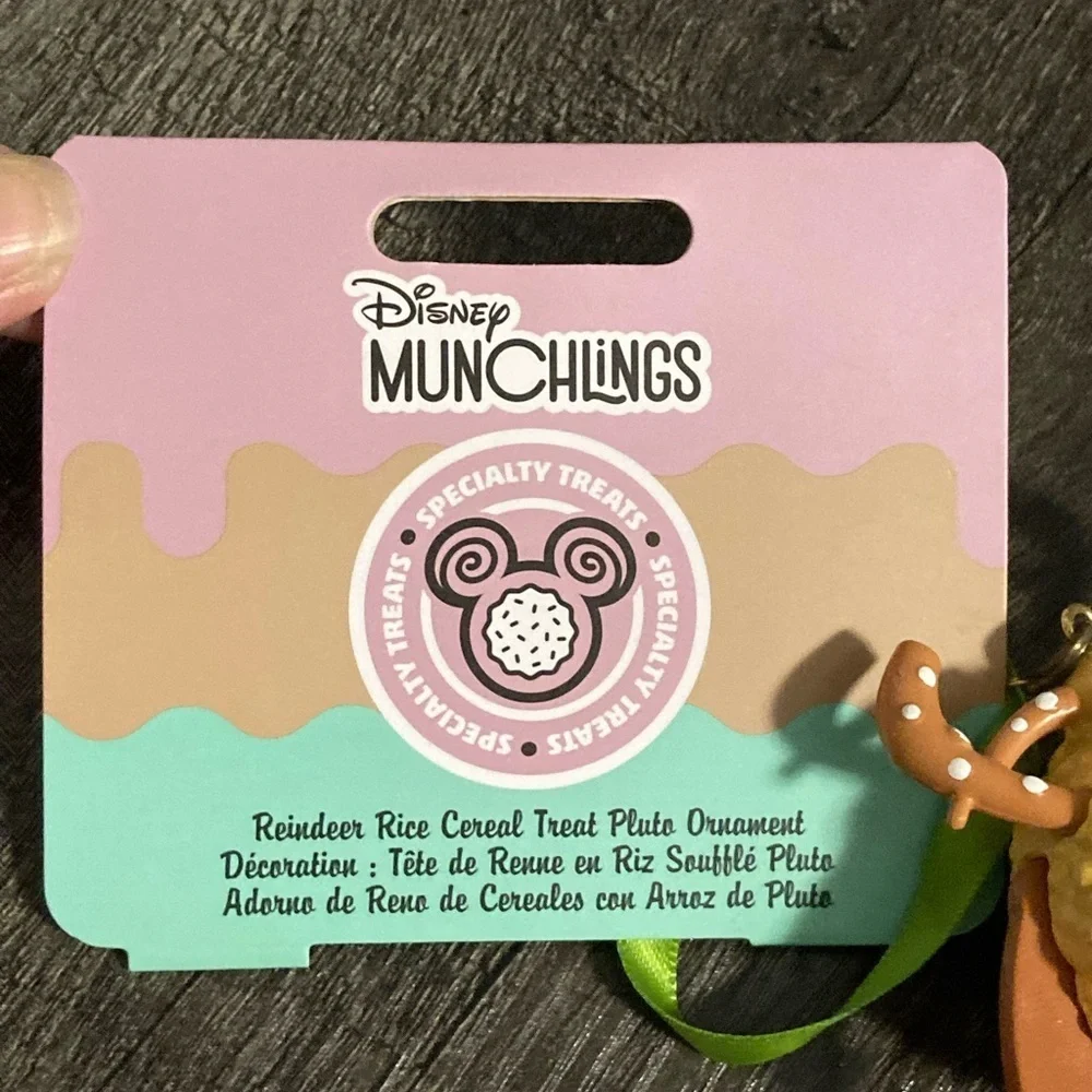 Disney Parks Munchling Reindeer Rice Ceral Christmas Ornament